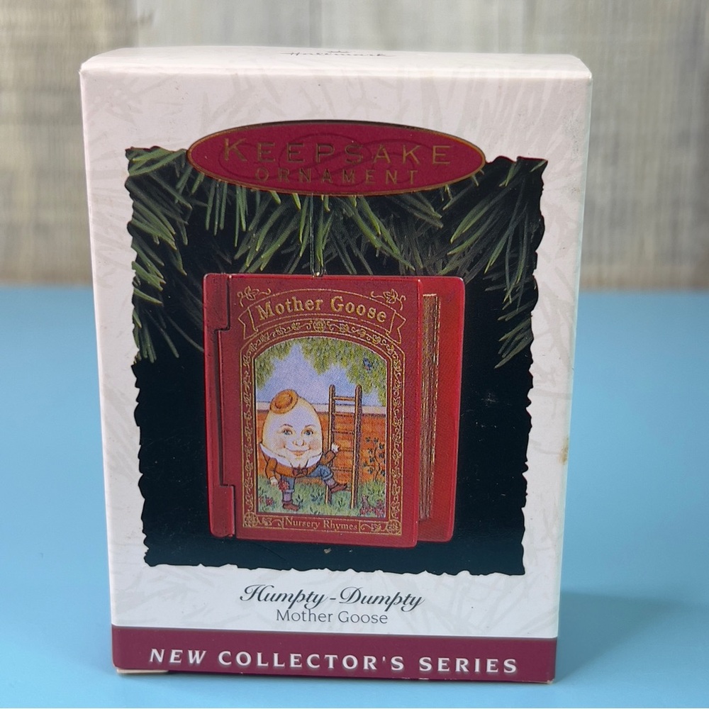 Hallmark Keepsake Ornament Humpty Dumpty Mother Goose New Collectors Series 1993